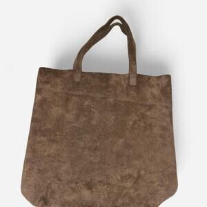 MONSERAT DE LUCCA Genuine Suede Tote